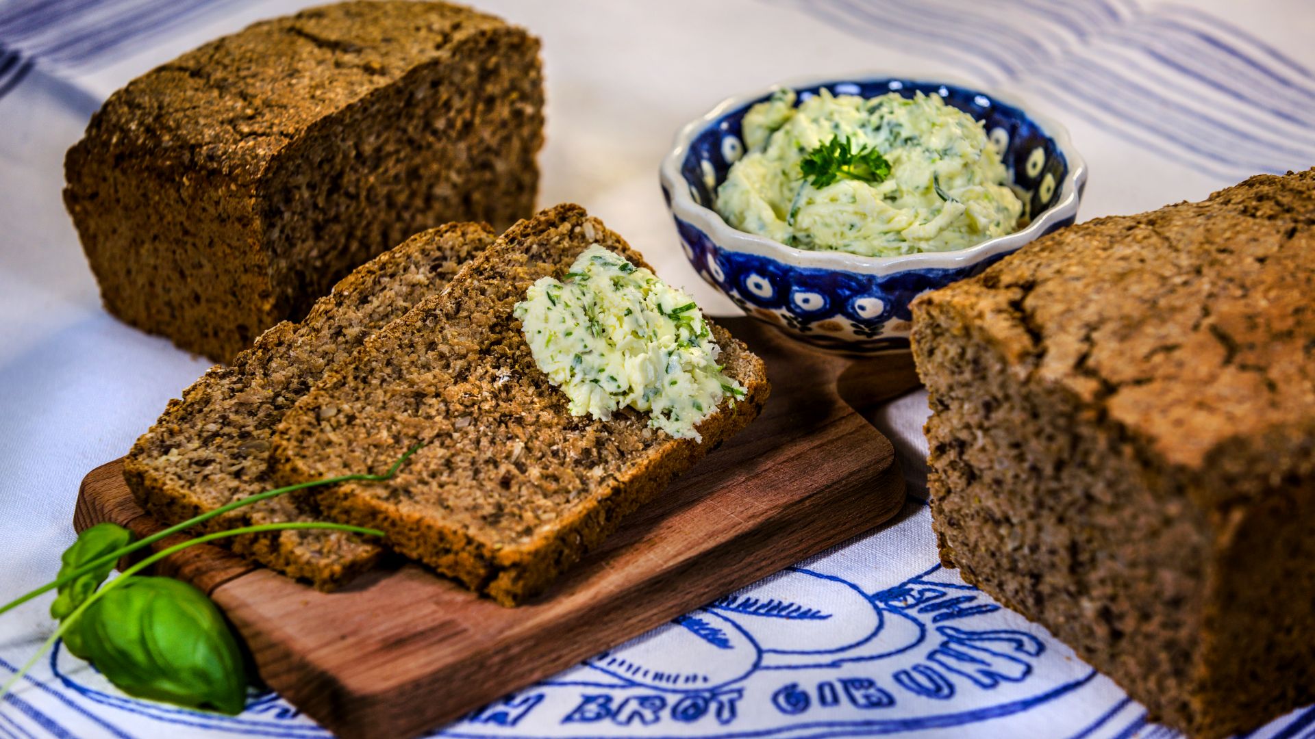 Roggenvollkornbrot zum Rühren - Landgemachtes