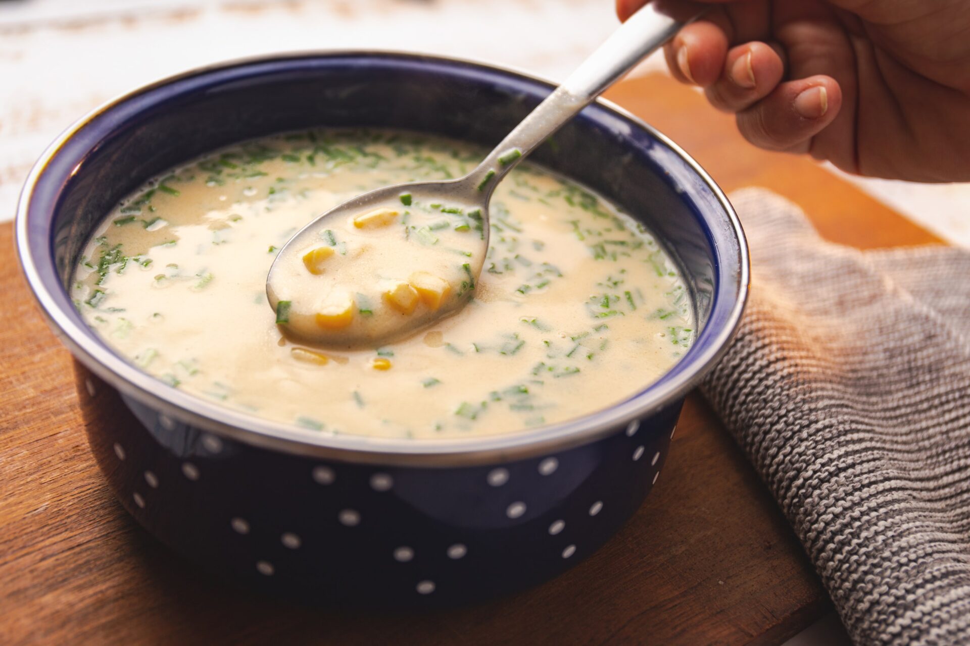 Maissuppe - Landgemachtes