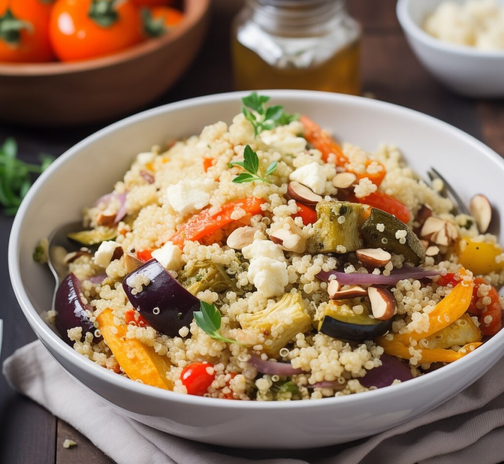 Bunte Quinoa-Pfanne